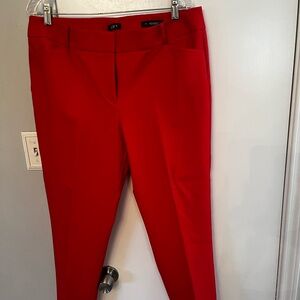 Loft Red Women's Pants